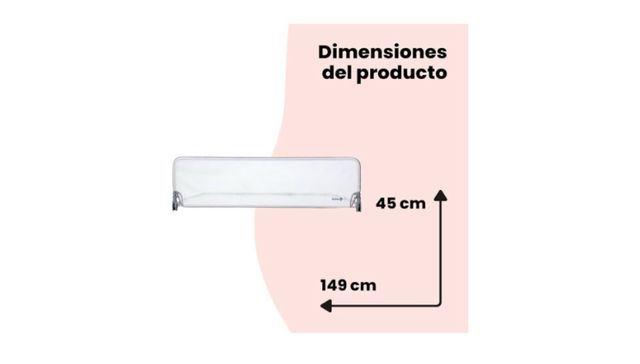 Barandilla cama niño