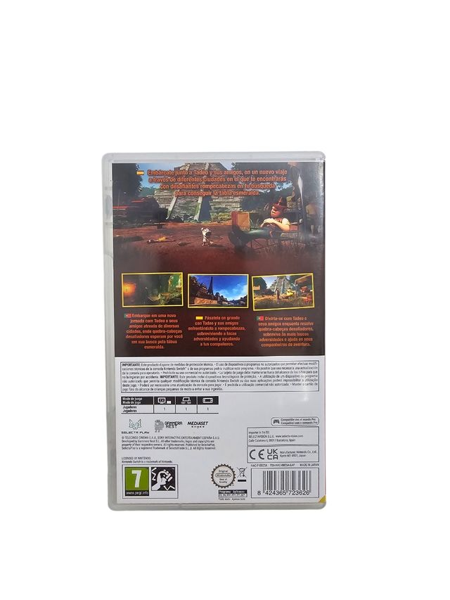 Switch Tadeo Jones 3 La Tabla Esmeralda Nintendo