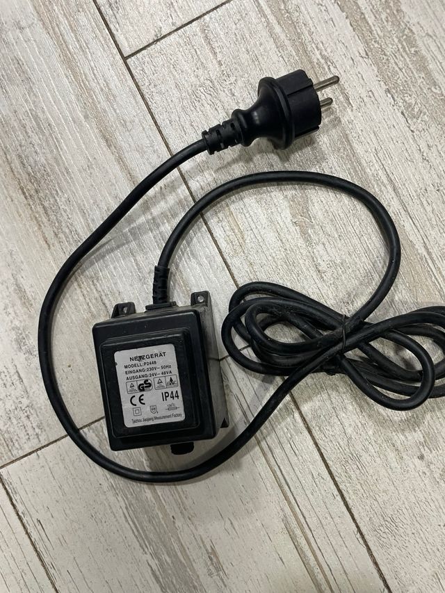 Transformador enchufe luces Navidad