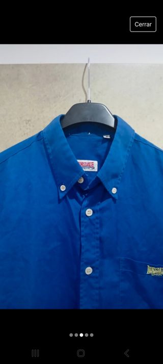Camisa lonsdale vintage talla s