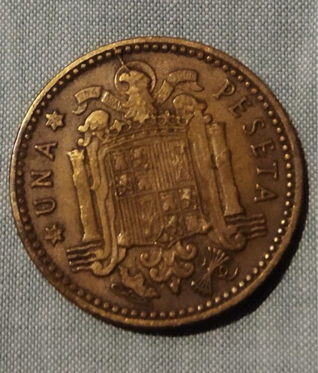 Peseta del año 1953.
