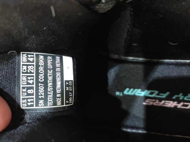 Zapatillas Skechers negras