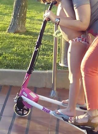 Patinete niña doble