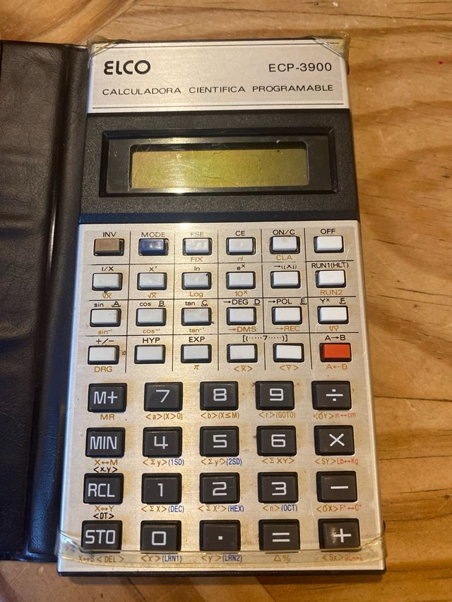 Calculadora Elco ECP-3900 vintage