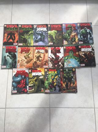 Fumetti Devil e Hulk