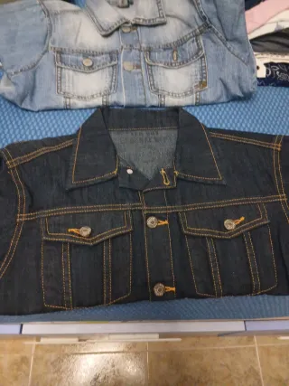 Chaqueta niño y tejanas