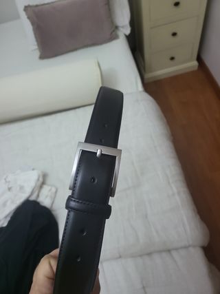 Cinturón piel hombre