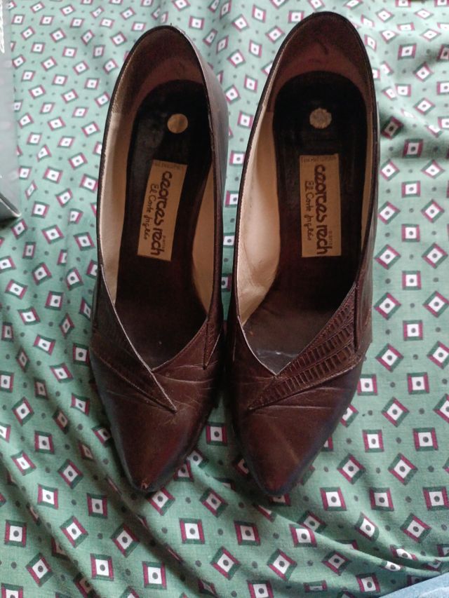 Zapatos piel mujer tacon 5 cm