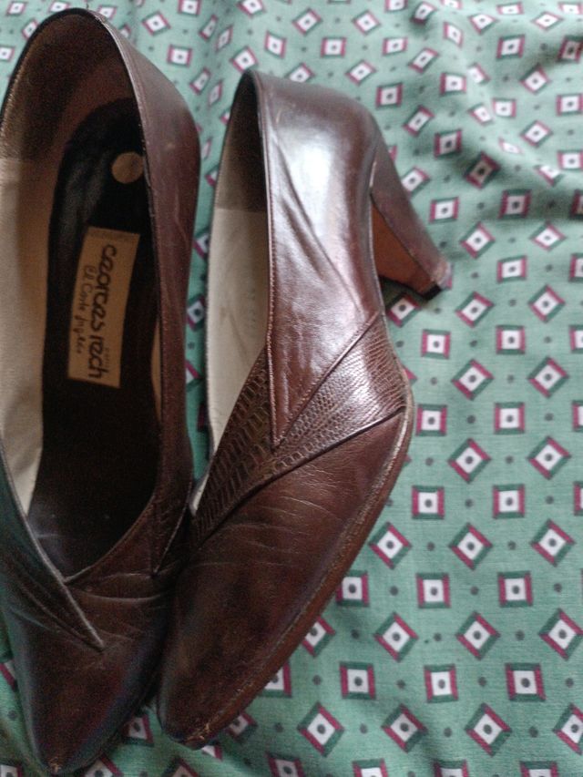 Zapatos piel mujer tacon 5 cm