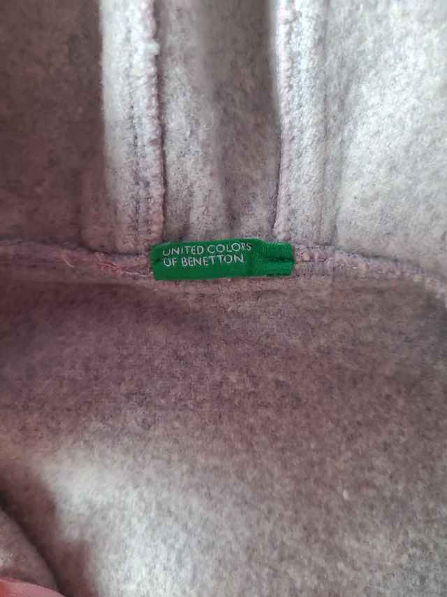 Abrigo benetton niña rosa 24 meses