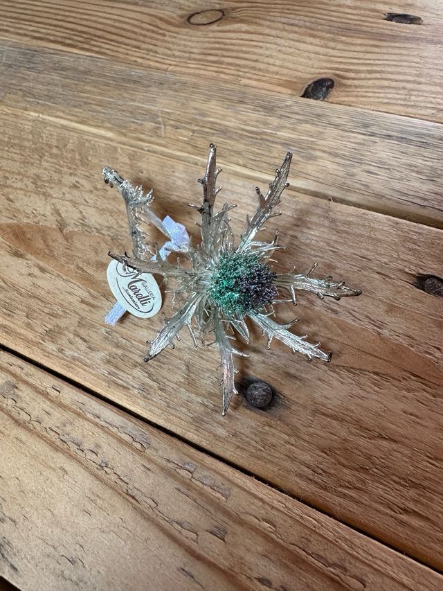 Fiore Cardo in argento 925 PIERRE