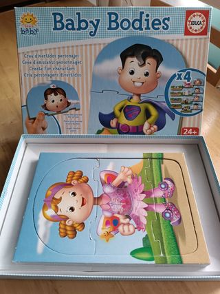 Puzzle infantil Baby Bodies