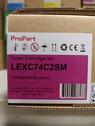  TONER COMPATIBIL LEXMARK CS720 CX725 CX725MAGENT