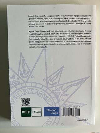 ESTADÍSTICA BÁSICA CON R,Uned