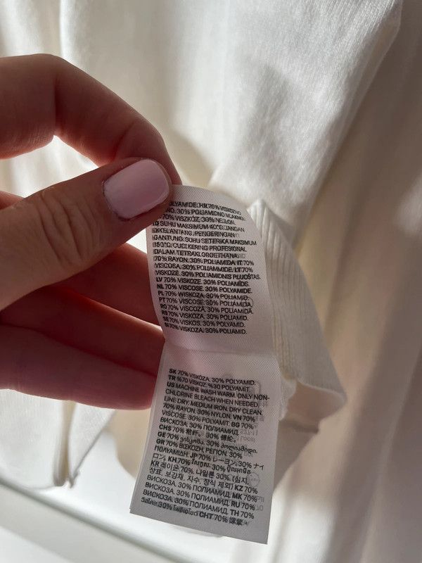 Cardigan básico de H&M. Viscose. Talla L