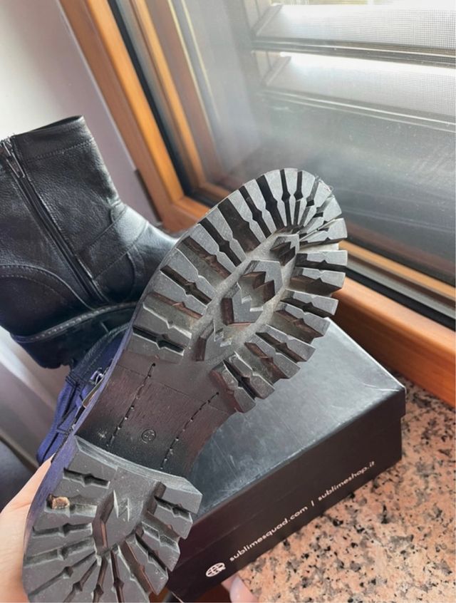 Stivaletto biker Nero - Motivi - 40