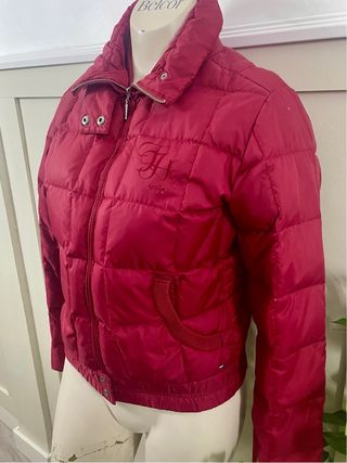 Chaqueta plumas acolchado talla 40 tommy hilfiger