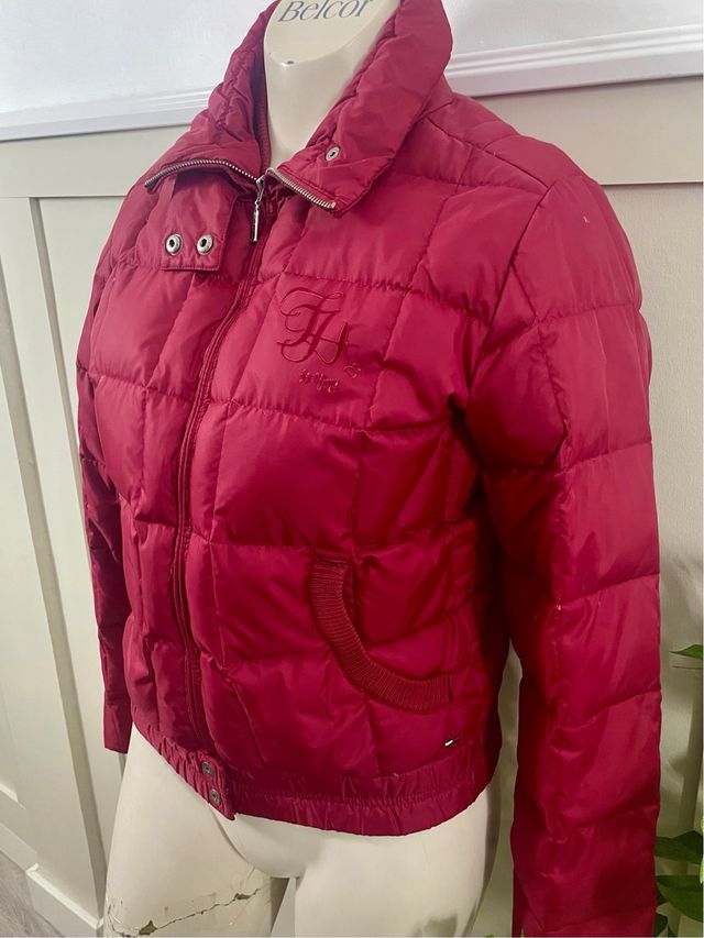 Chaqueta plumas acolchado talla 40 tommy hilfiger