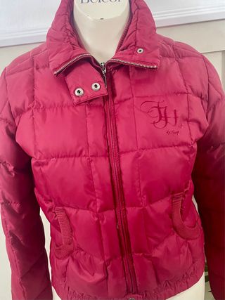 Chaqueta plumas acolchado talla 40 tommy hilfiger