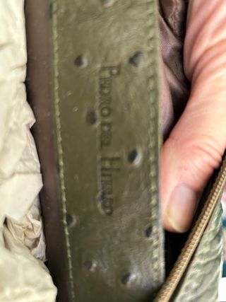 Bolso verde Pedro del Hierro