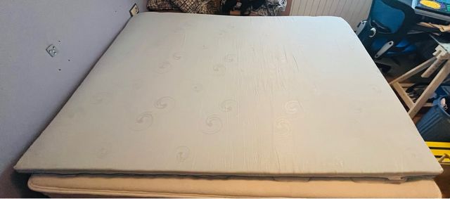 Topper colchon viscoelástico 150x200