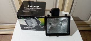 Faretto alogeno riflettore 300 W Nuovo
