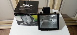 Faretto alogeno riflettore 300 W Nuovo