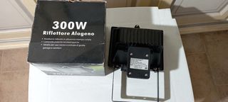 Faretto alogeno riflettore 300 W Nuovo