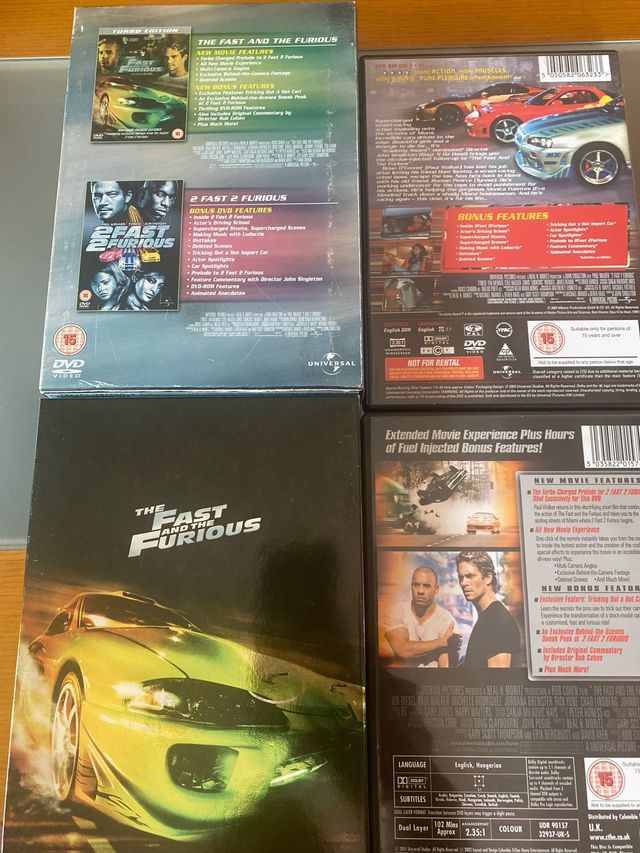 Il DVD di Fast and Furious
