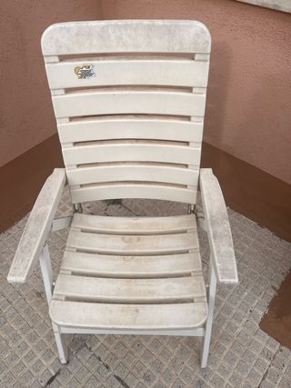 Sillas plegables jardin