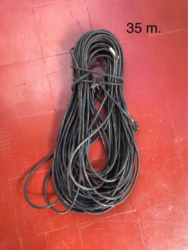 Cables alargadores, 35m y 10m