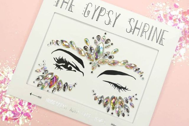 Pegatina rostro Iridescent Aura