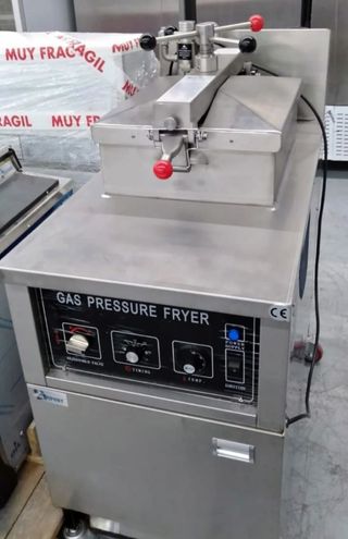 FREIDORA A PRESIÓN A GAS