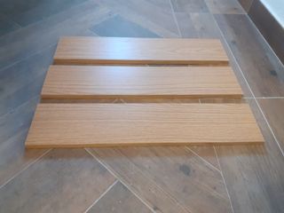 Mensole e mensole per librerie, colore rovere