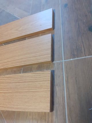 Mensole e mensole per librerie, colore rovere