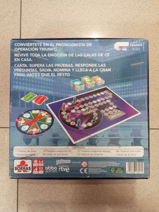 Juego de mesa Operación triunfo