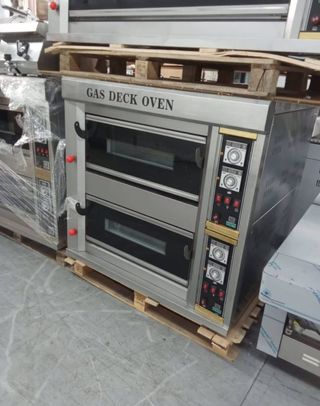 HORNOS DE PIZZA 4+4x33 A GAS