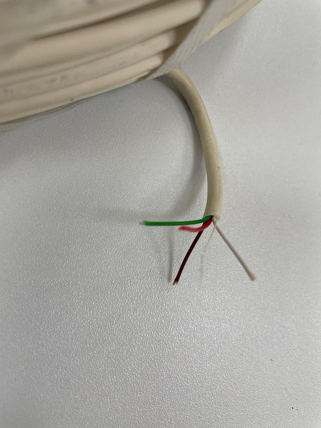 Cable telefono rollo 250m