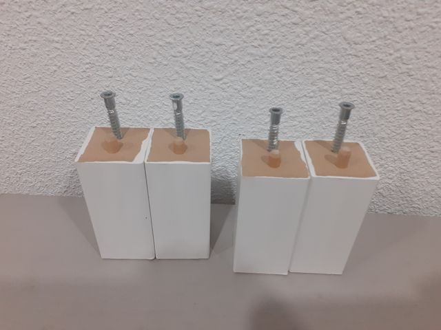 Gambe Ikea, modello STUBBARP e altre, alte 10 cm