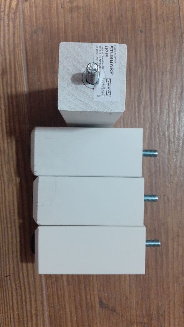 Gambe Ikea, modello STUBBARP e altre, alte 10 cm