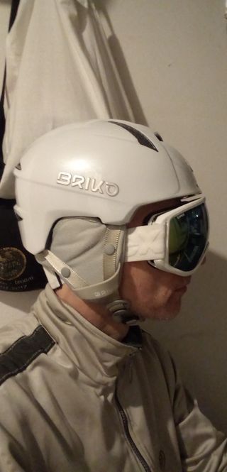 Casco Sci Briko M-L bianco