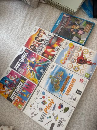 Juegos wii y wii u