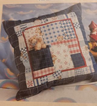 Cuscino da realizzare patchwork 