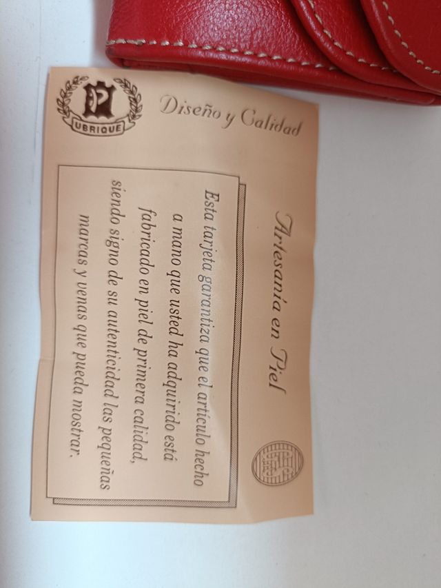 CARTERA PIEL. de Ubrique