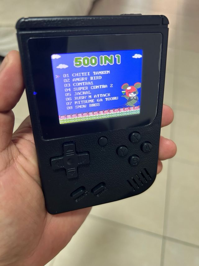 Mini console portatile retrò 