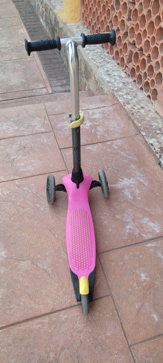 Patinete niña 3 ruedas oxelo