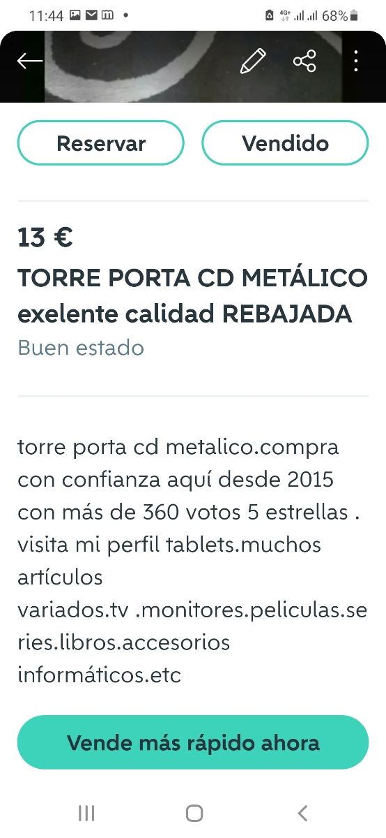 Torre metálica para guardar cosas o otro REBAJADO