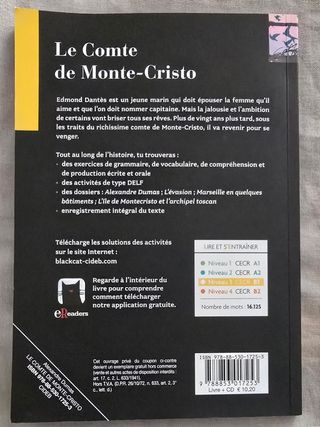 Le comte de Monte-Cristo + CD