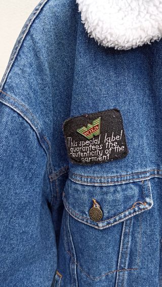 Giacca WILD in denim vintage
