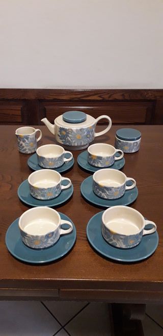 Set Caffè - The da 6 - Sic - vintage anni 70